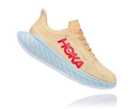 Hoka One One Carbon X 2 - Tenis Corrida Estrada Mulher Rosa | PT-2hwTtp7